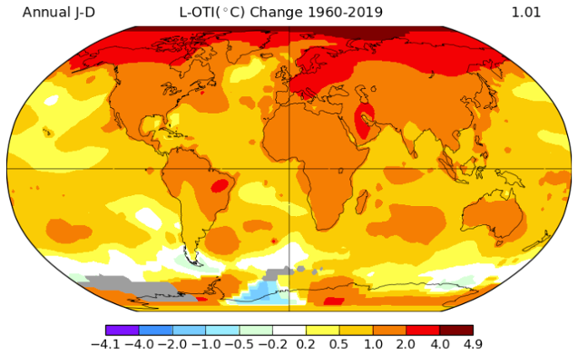 Global Temperature Anomalies