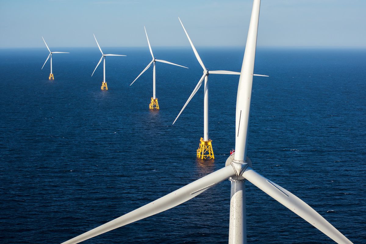 Block Island Wind Farm off the coast of Rhode Island (from Vox)